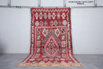 Moroccan boujaad rug 5.8 X 10.8 Feet
