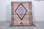 Vintage moroccan berber rug 3.8 X 5.5 Feet