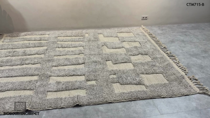 Handwoven Moroccan rug – Custom wool rug