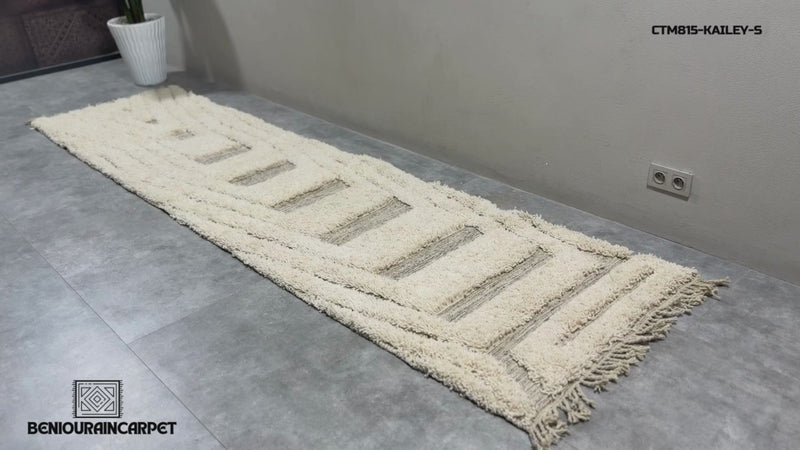 Custom Wool Rug - Handmade Runner Rug