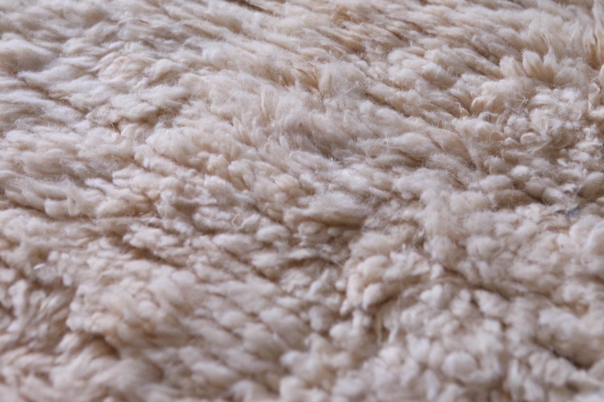 Ivory plain rug - Moroccan ivory rug - Solid rug