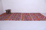 Colourful moroccan berber handwoven kilim rug 6.5 FT X 13.7 FT