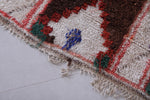Vintage moroccan rug 4.5 X 7.7 Feet