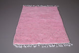 Azilal Moroccan Pink Rug - Wool Berber carpet - Custom Rug