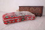 Handwoven Moroccan Pouf Ottoman for Home Decor
