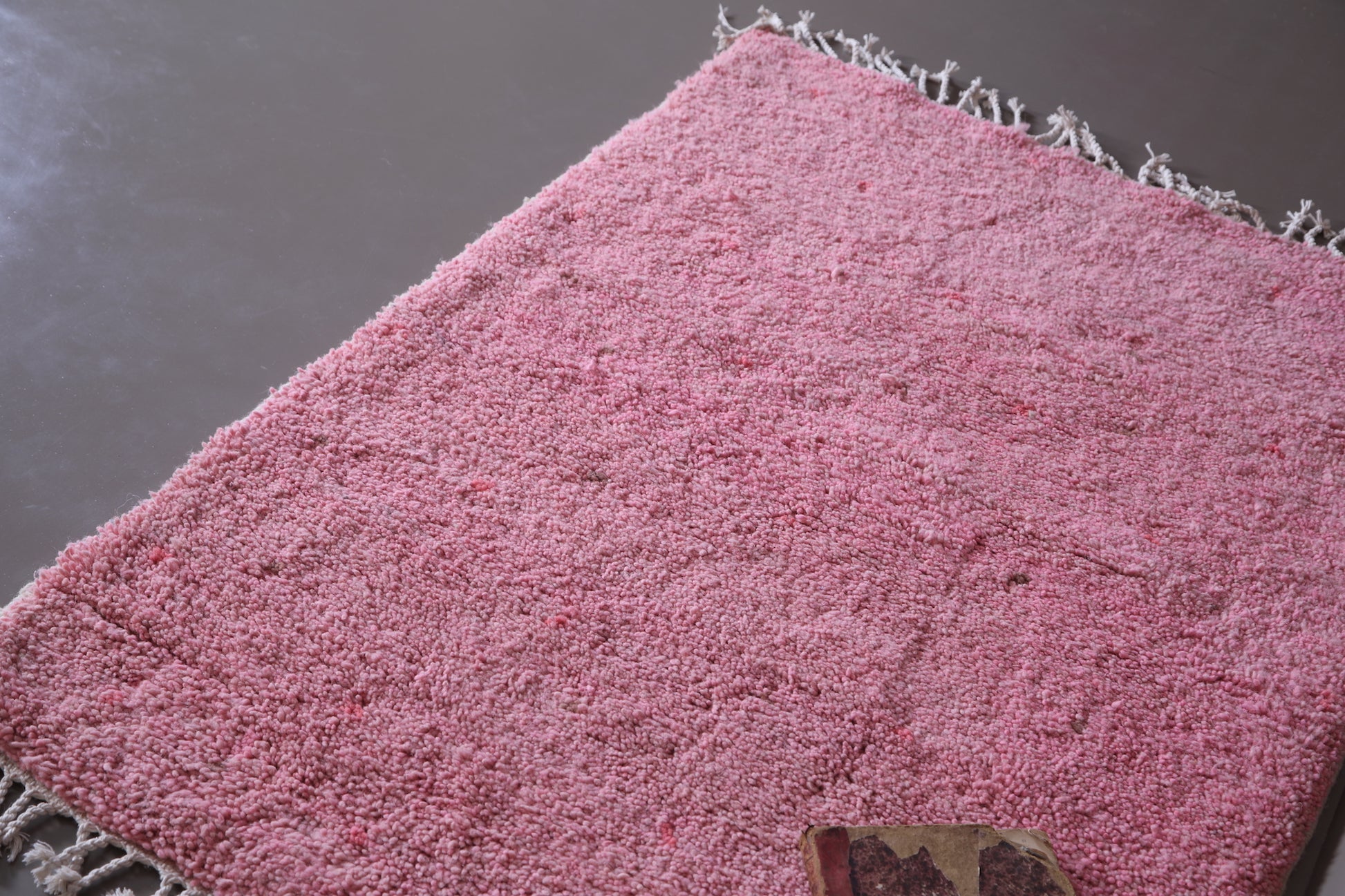 Azilal Moroccan Pink Rug - Wool Berber carpet - Custom Rug