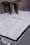 Moroccan handmade beni ourain rug 4.5 X 6.5 Feet