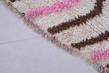 Shaggy Handmade Moroccan rug 2.9 X 5.4 Feet