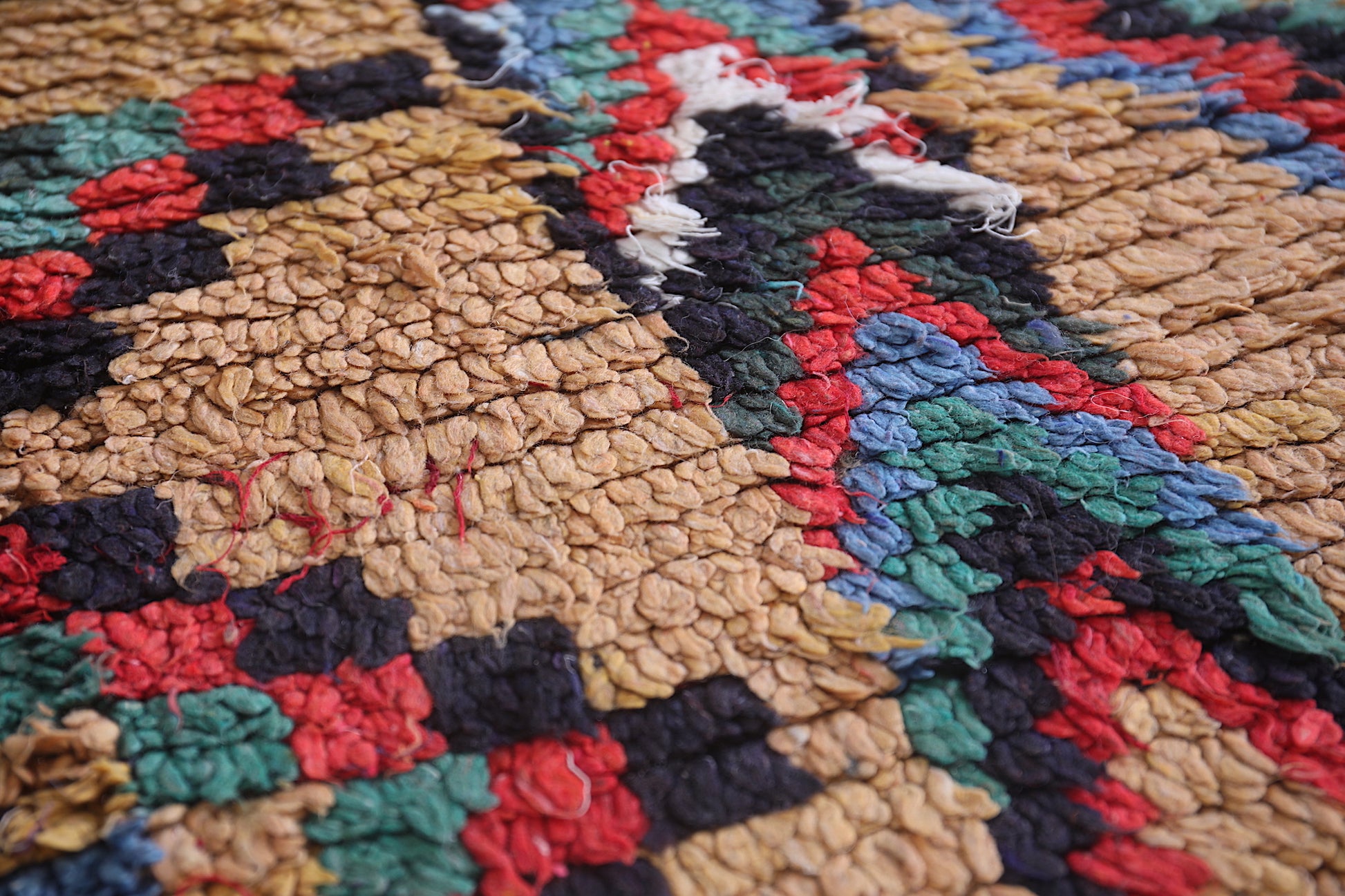 Wonderful Moroccan Runner rug 3 X 7.4 Feet