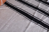 Vintage moroccan handwoven kilim rug 5.6 FT X 9 FT