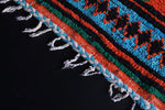 Colorful Moroccan Tribal Rug 3.7 X 10.2 Feet