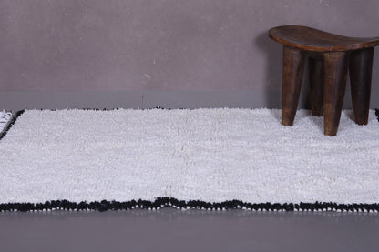 Moroccan handmade berber beni ourain rug 4.6 X 6.6 Feet
