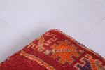 Moroccan handmade berber rug azilal pouf