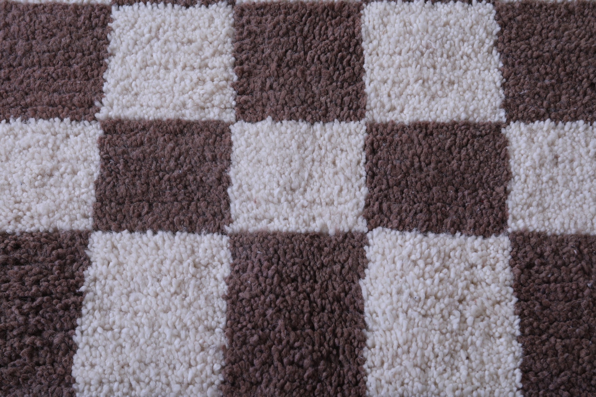 Custom handmade berebr rug - Checkered moroccan carpet