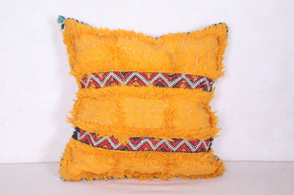 Moroccan handmade kilim pillow 13.3 INCHES X 13.7 INCHES