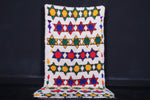 handmade moroccan berber rug 4 X 8.1 Feet