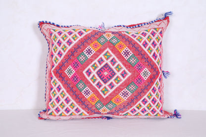 Moroccan handmade kilim pillow 15.3 INCHES X 18.1 INCHES