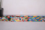 Colorful Hallway Kilim Rug 2.5 X 8.2 Feet