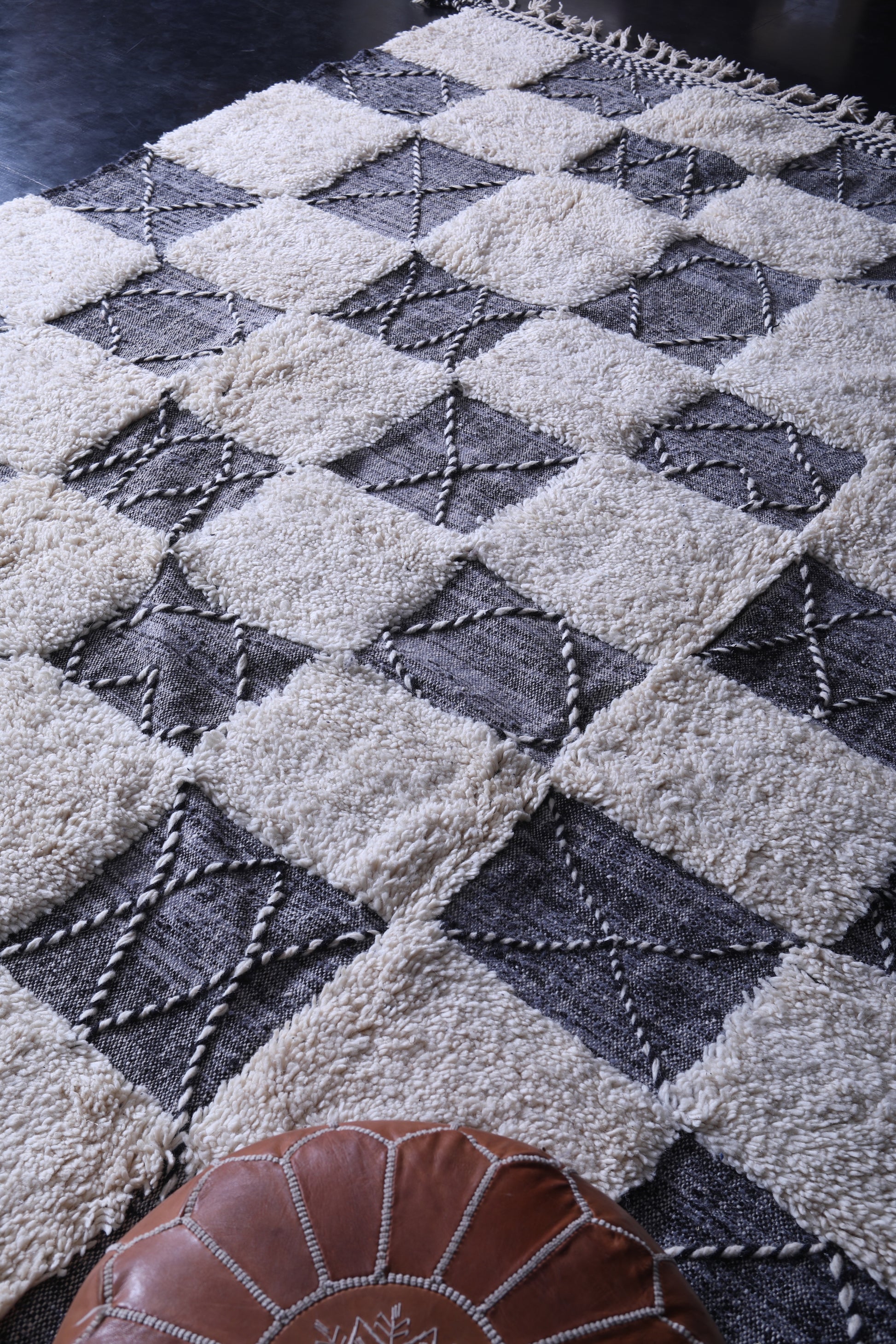 Moroccan handmade berber rug  8.3 FT X 11.4 FT