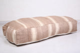Vintage Brown handmade Ottoman Pouf Pillow
