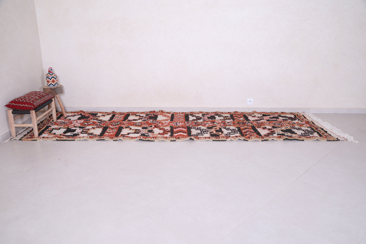 Moroccan Rug 3.6 X 12.2 Feet