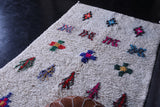 Moroccan azilal rug 4.4 X 8.1 Feet