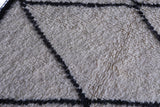 Small beni ourain runner rug 2.7 x 4.5 Feet