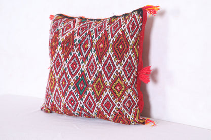 Moroccan handmade kilim pillow 14.9 INCHES X 15.7 INCHES