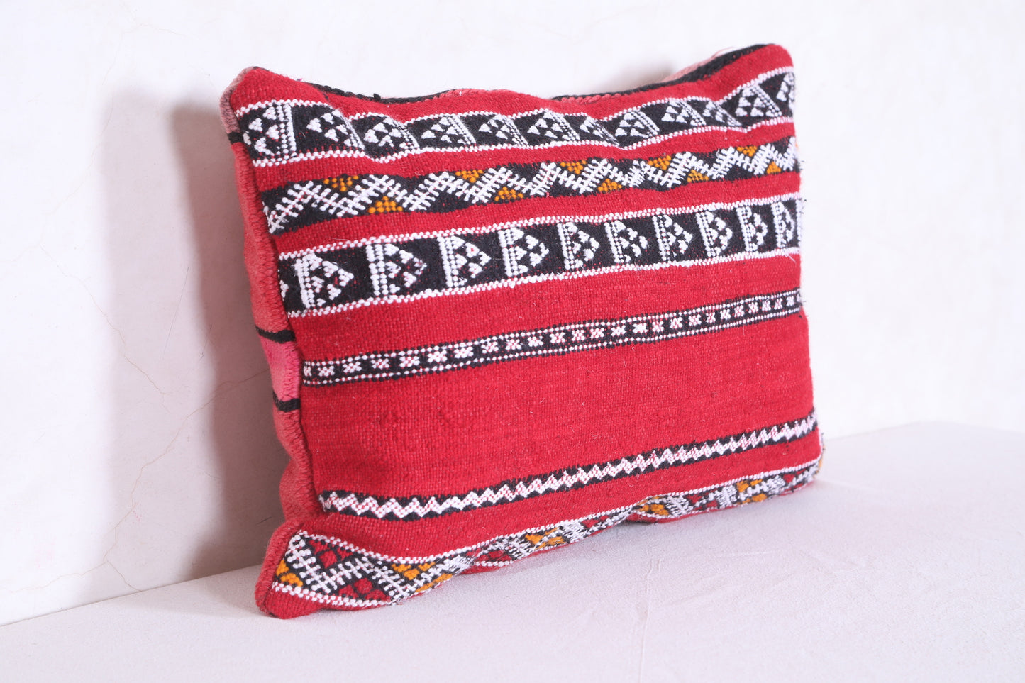 Moroccan handmade kilim pillow 14.9 INCHES X 21.2 INCHES