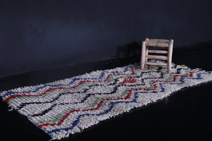 Moroccan Azilal rug 2.9 x 6.6 Feet