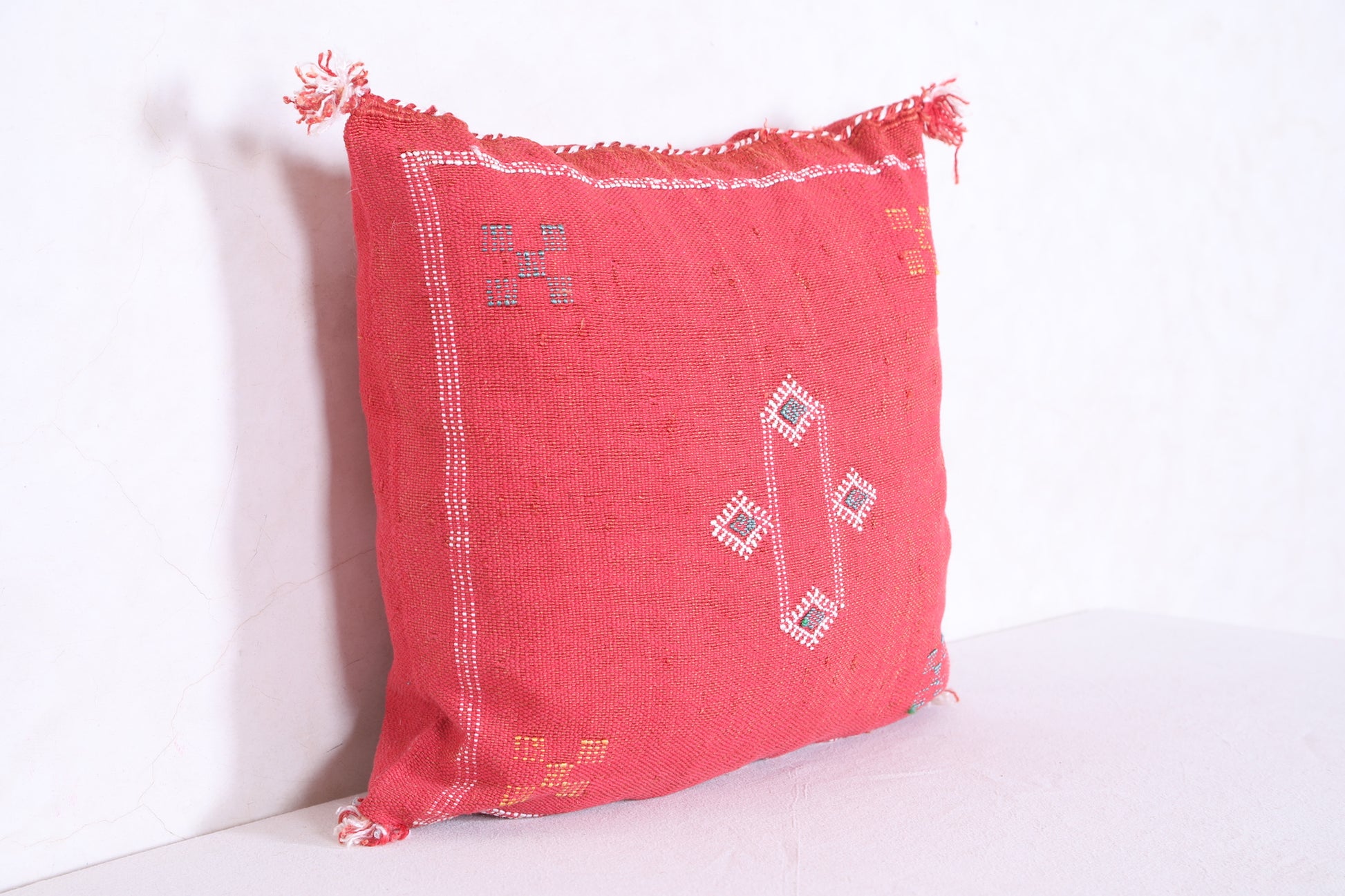 Moroccan handmade kilim pillow 16.9 INCHES X 18.5 INCHES
