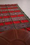 Handmade Moroccan Runner Rug 4.6 X 10.6 Feet