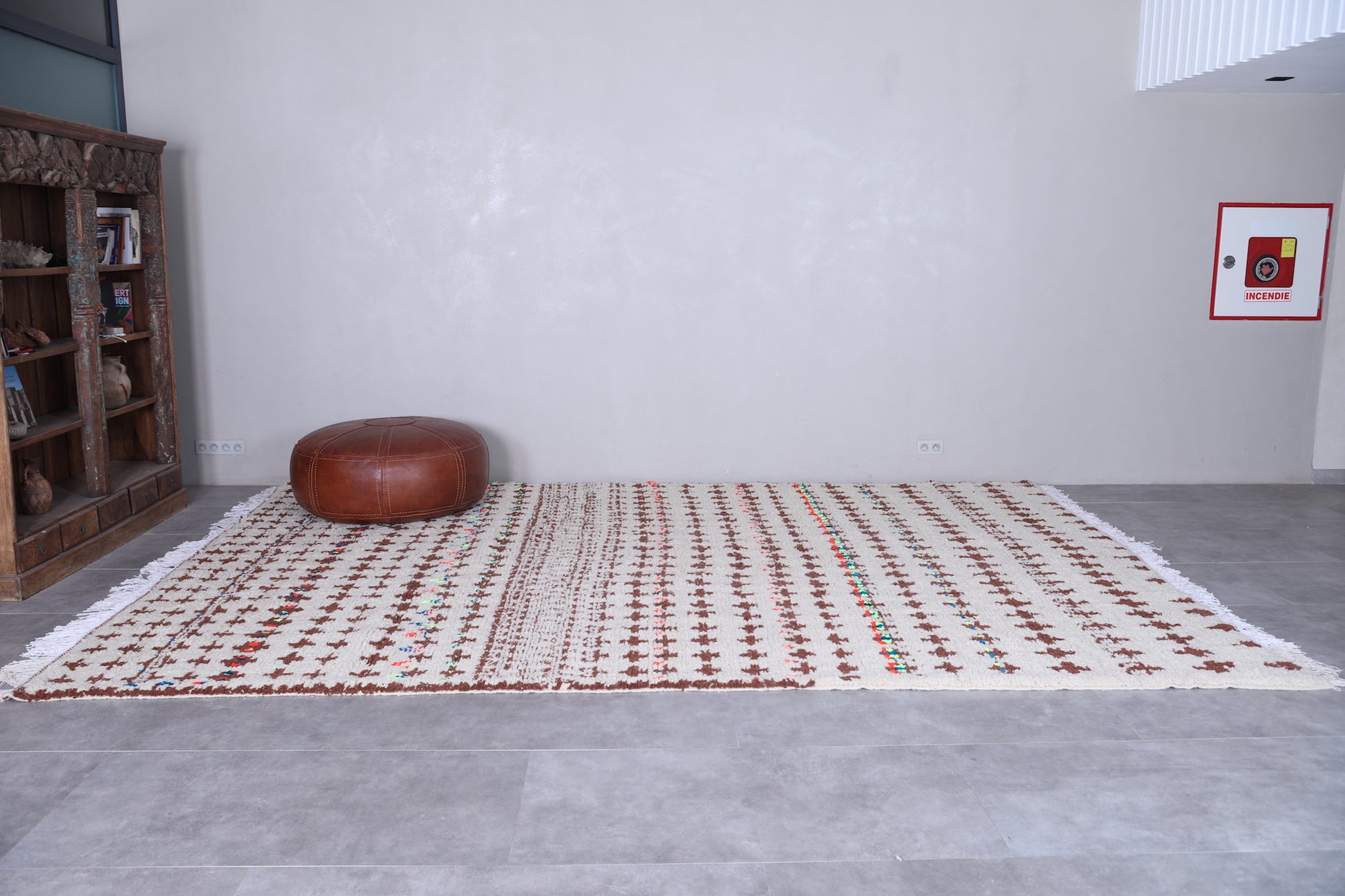 Wool Azilal Rug - Moroccan berber rug - Custom area rug