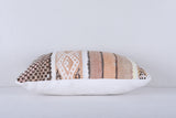 Two moroccan handwoven kilim pillows