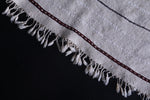 Striped berber rug blanket 3.7 FT X 5.9 FT