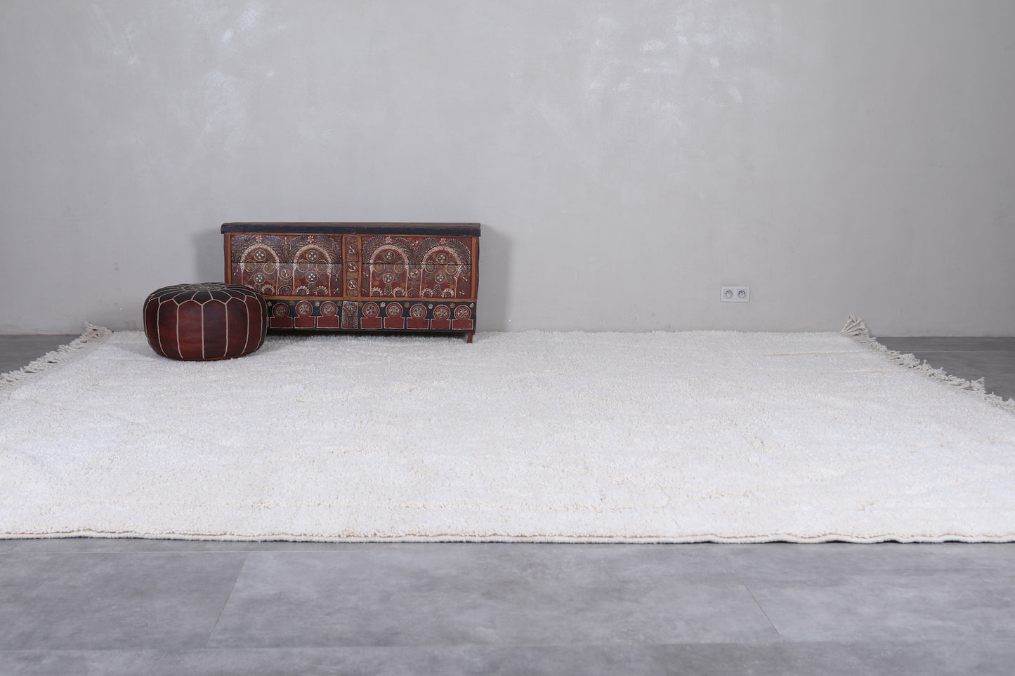 Beni ourain azilal rug - Handmade rug - Custom area rug