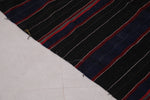 Black kilim rug 3.2 FT X 4.7 FT