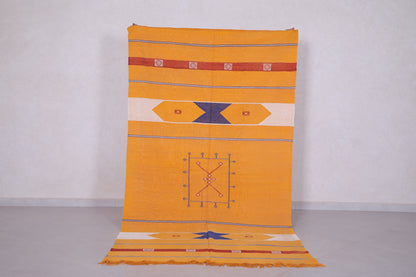 Moroccan Berber Kilim - Flat Woven Berber Rug -Custom Rug