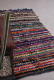 berber boucherouite rug 4.2 X 7 Feet