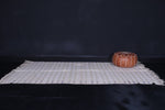 Vintage berber handwoven kilim runner rug 4.7 FT X 9.3 FT