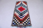 Colorful Moroccan Hallway Rug Shag 2.4 X 6.2 Feet