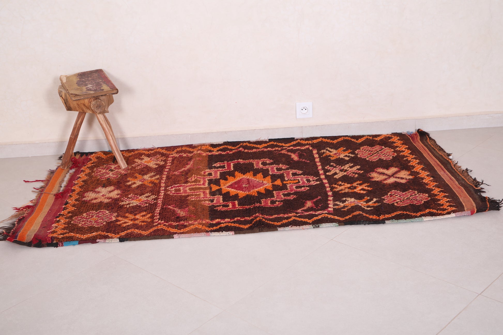 Moroccan Rug 3.2 X 6.3 Feet