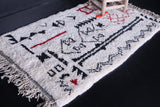 Azilal berber rug 3 X 4.9 Feet