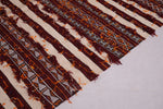 Moroccan kilim rug 4.9 FT X 8.3 FT
