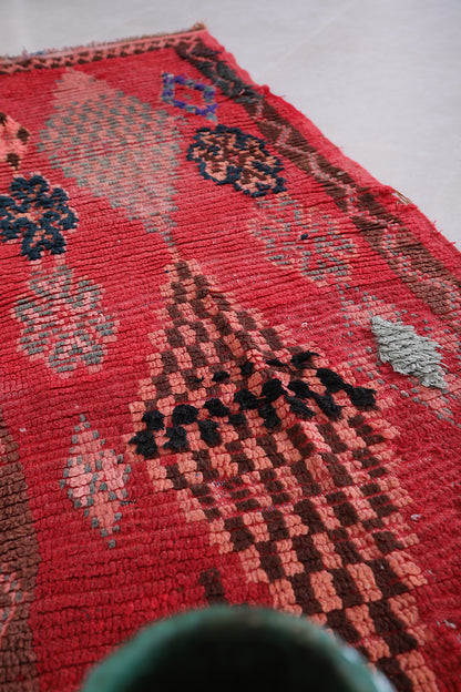 Moroccan Runner rug 2.8 x 7.9 Feet