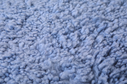 Moroccan blue rug - Contemporary handmade rug - Custom Rug