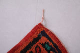Vintage handmade moroccan runner rug  2.7 FT X 9.5 FT