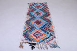 Vintage handmade moroccan berber runner rug  2.5 FT X 6.6 FT