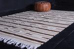 Vintage moroccan berber handwoven kilim rug 5.8 FT X 9.1 FT