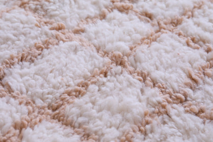 Moroccan plaid rug - Handmade Moroccan rug - All wool